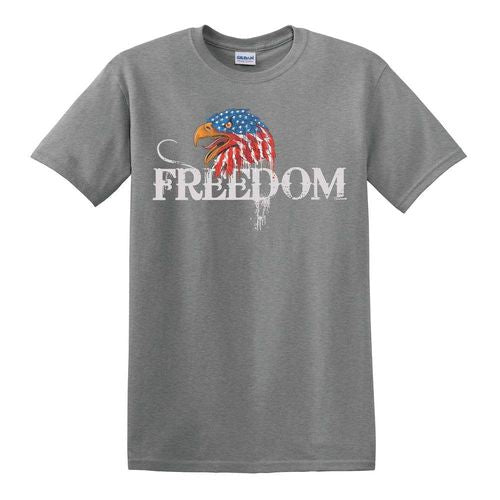 American Eagle "FREEDOM" Grey T-Shirt