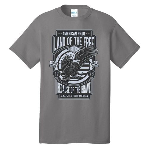 Land of the Free Because of the Brave T-Shirt