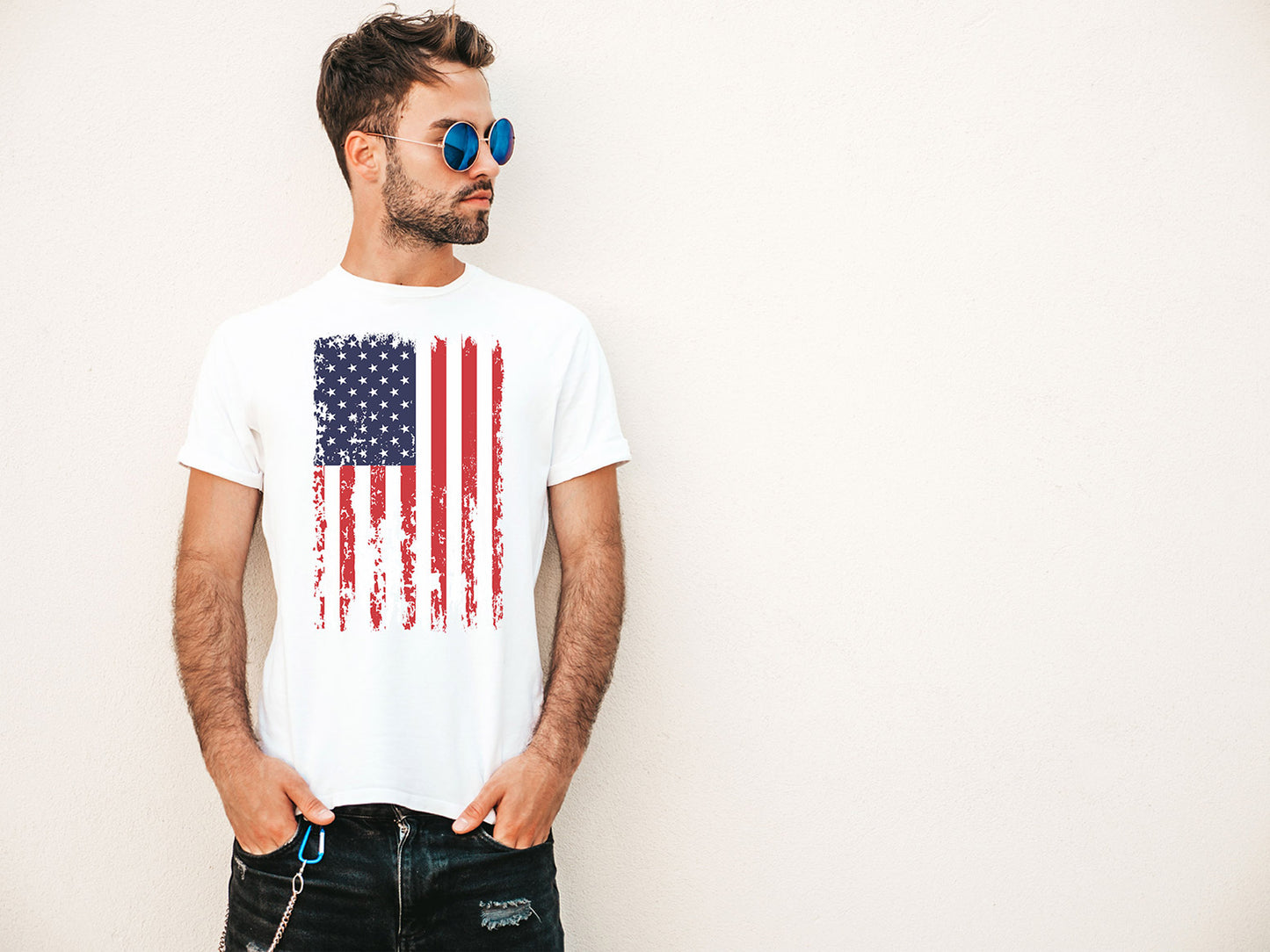 American Flag (Red, White & Blue) Vertical