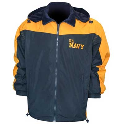 Us navy 2024 fleece jacket