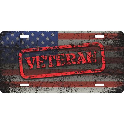 Vietnam Veteran Never Forget License Plate
