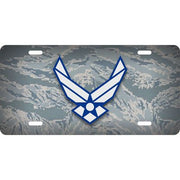 US Air Force USAF Camoflauge License Plate
