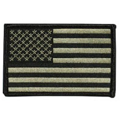 US Flag Olive Patch, 3"