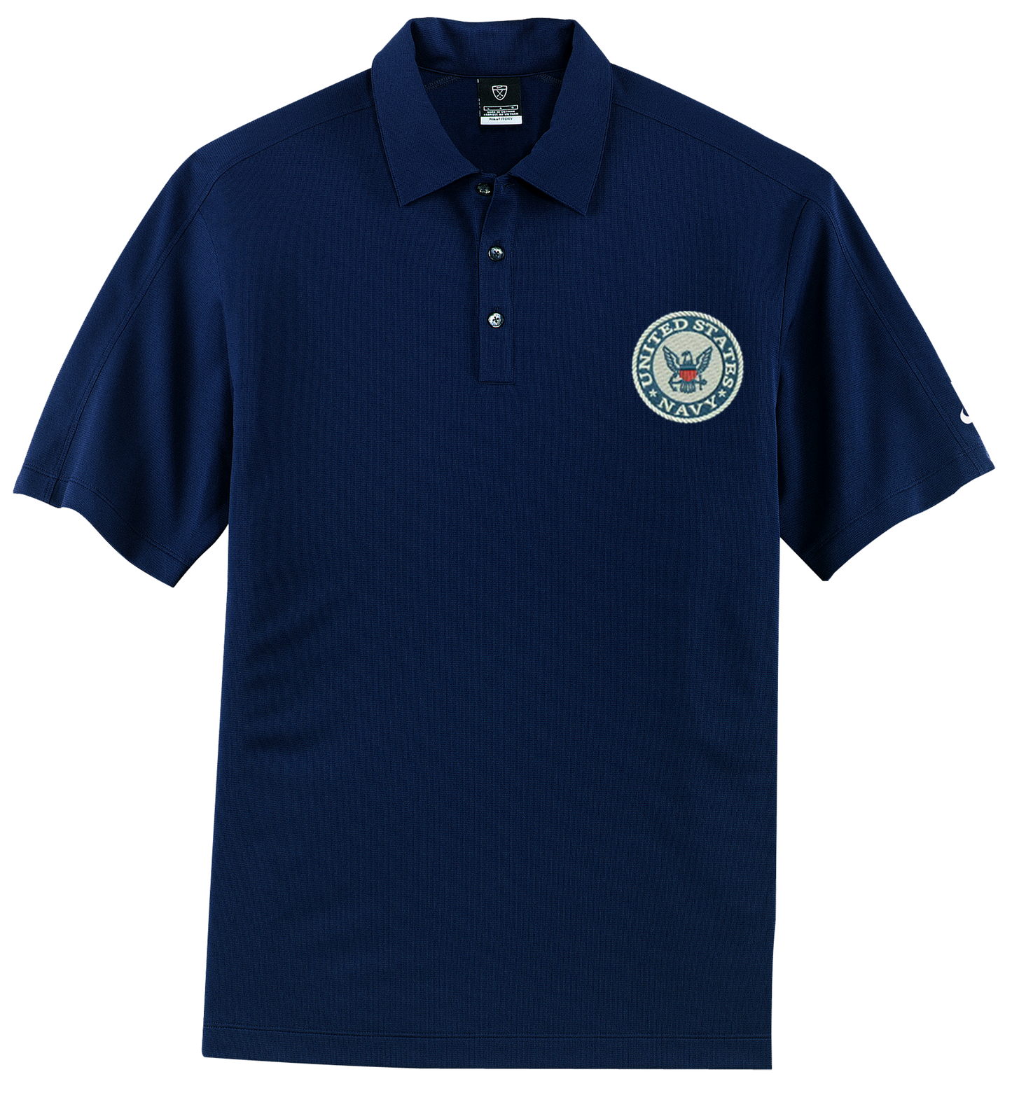 US Navy Embroidered Nike Dri-Fit Polo