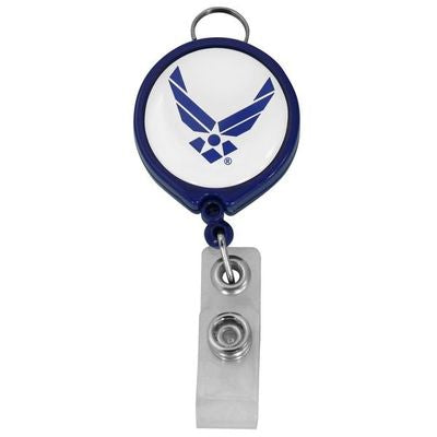 Air Force Retractable Badge Holder