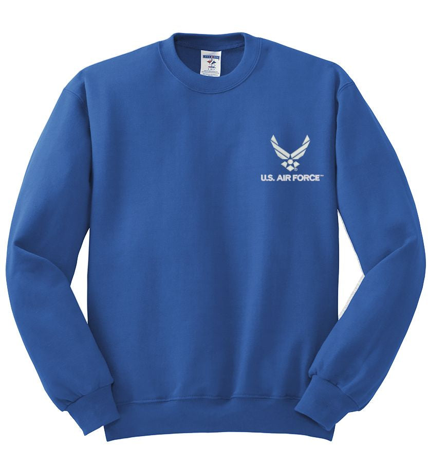 Air Force Sweatshirt with Embroidered