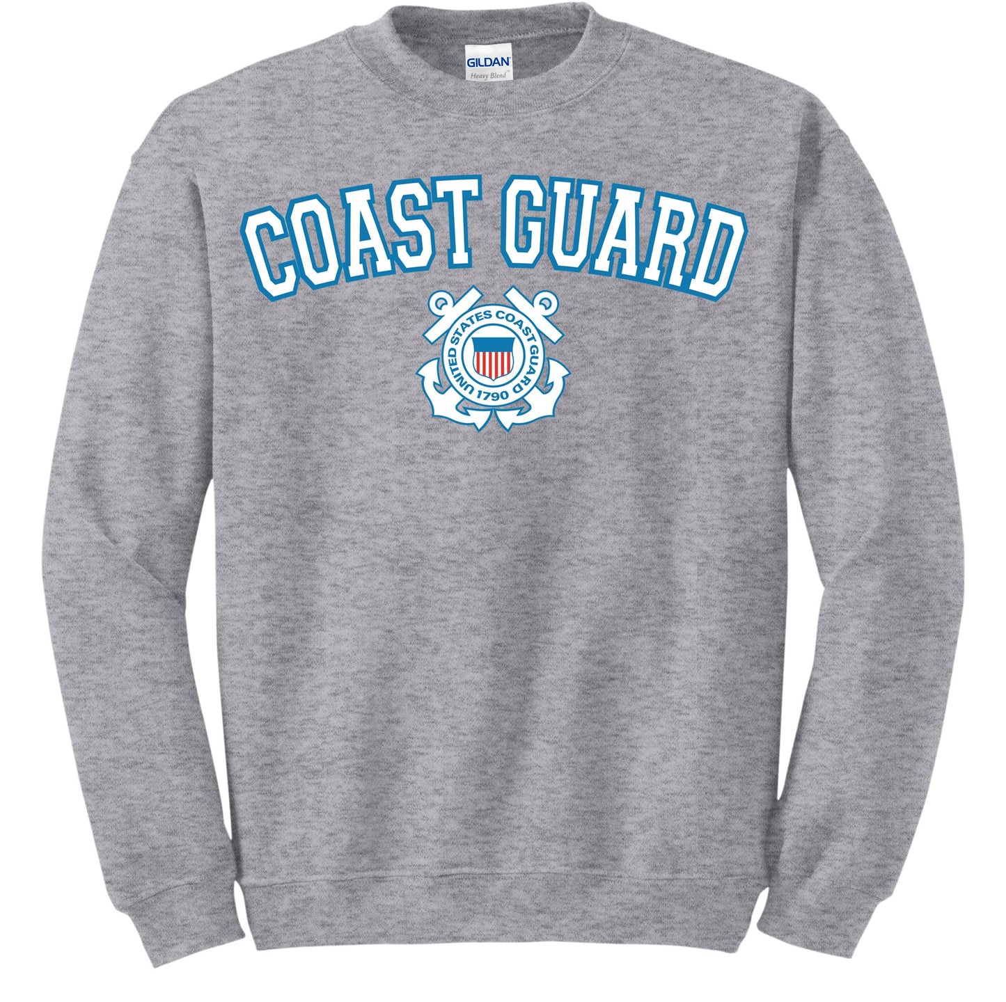 US Coast Guard Full Front Sweatshirt
