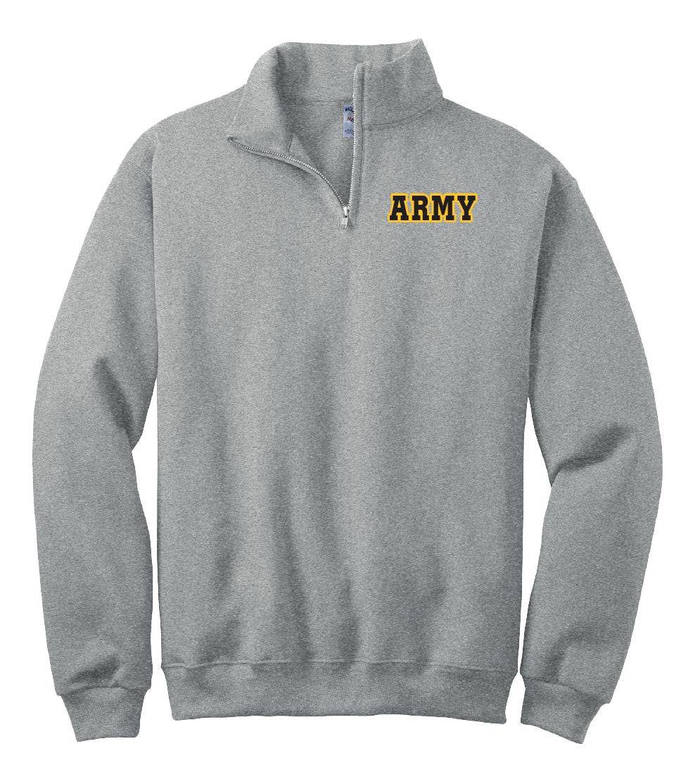 US Army 1/4 Zip Fleece Sweatshirt
