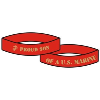 Proud Son of a US Marine Wristband-Bracelet