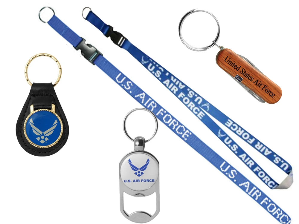Air Force Lanyards & Key Chains