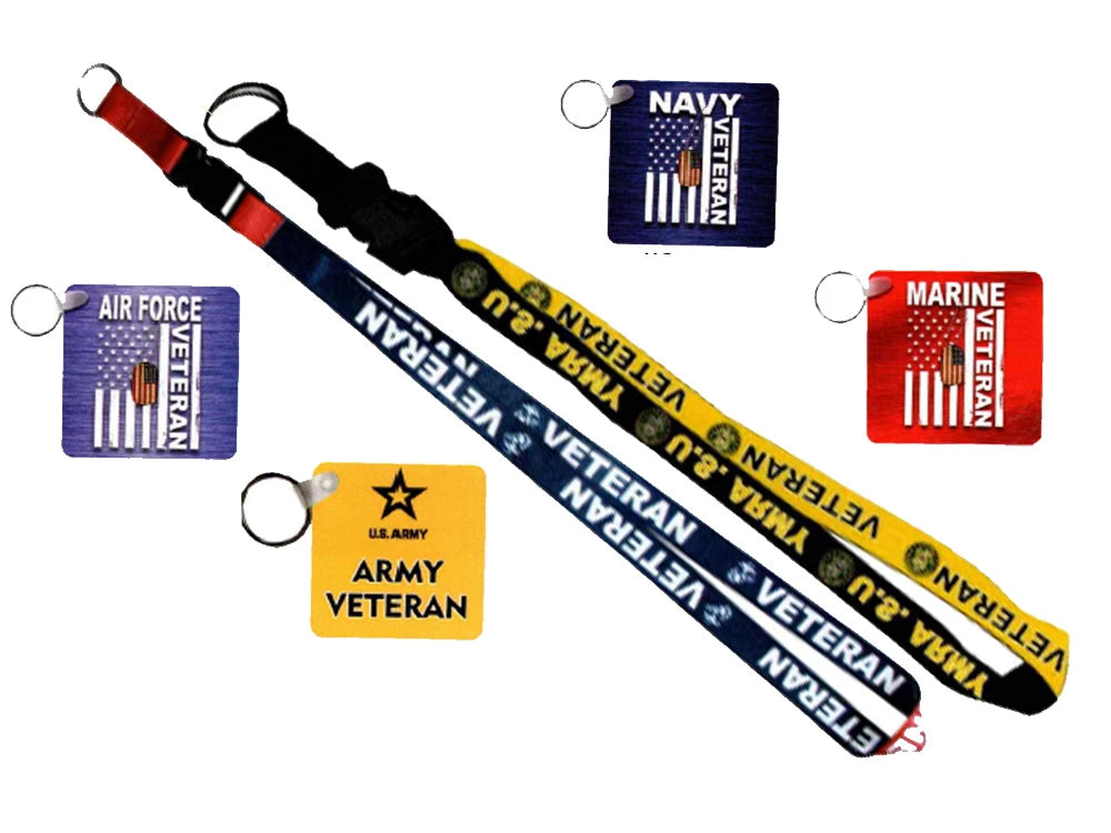 Veteran Lanyards & Key Chains