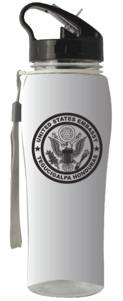 US Embassy Tegucigalpa Honduras Waters Bottle