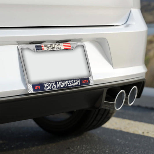 America 250th Anniversary License Plate Frame