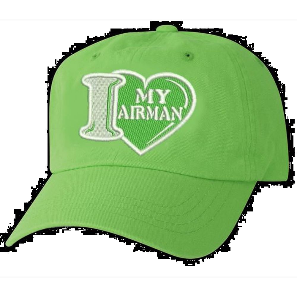 I Love My Airman Ball Cap