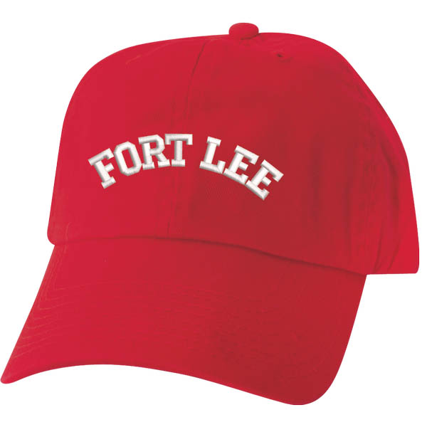 FORT LEE Embroidered on Unstructured Ball Cap