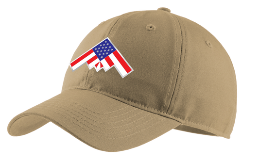 B2 Bomber Flag Ball Cap