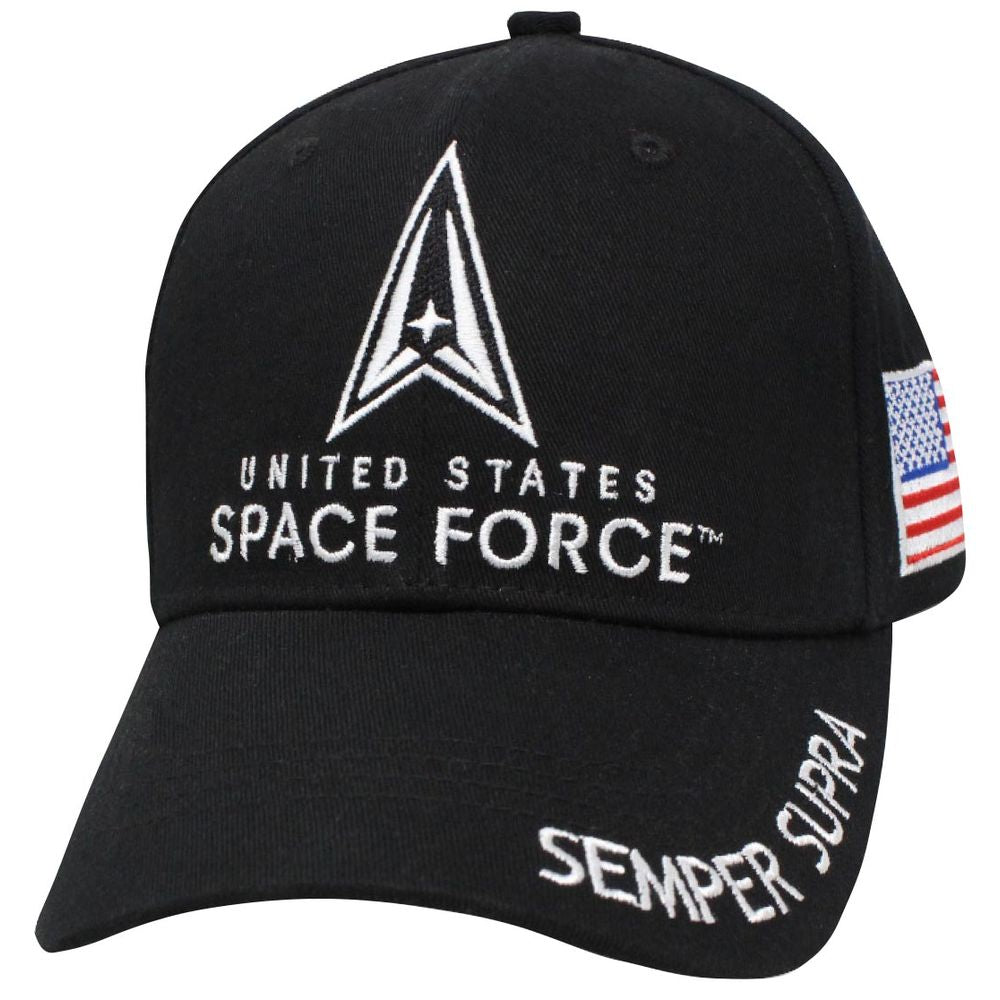 U.S. Space Force Black Ball Cap