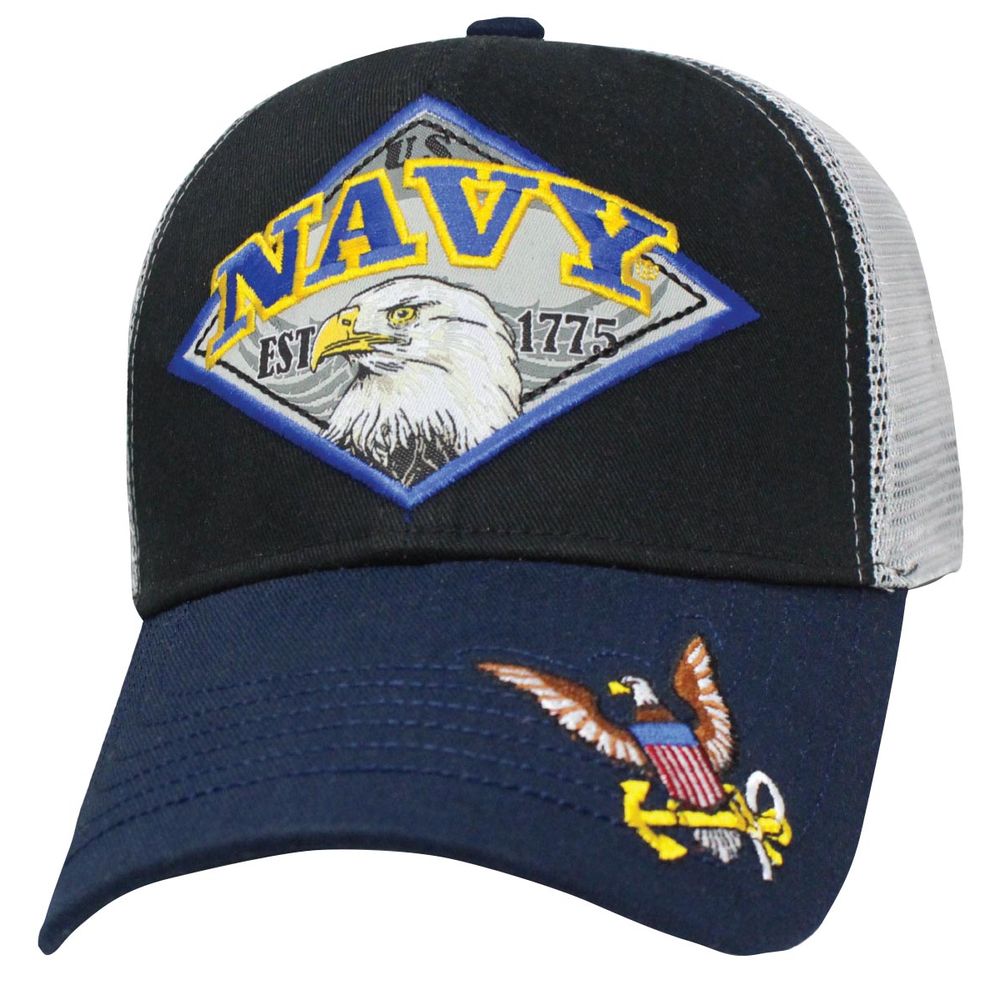 U.S. Navy Diamond Eagle Ball Cap