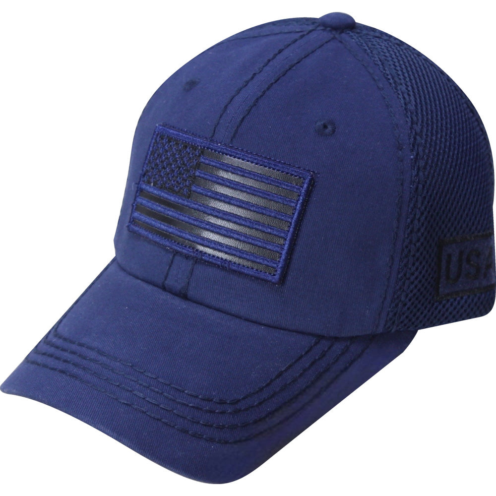 American Flag Multi Position Embroidery Ball Caps