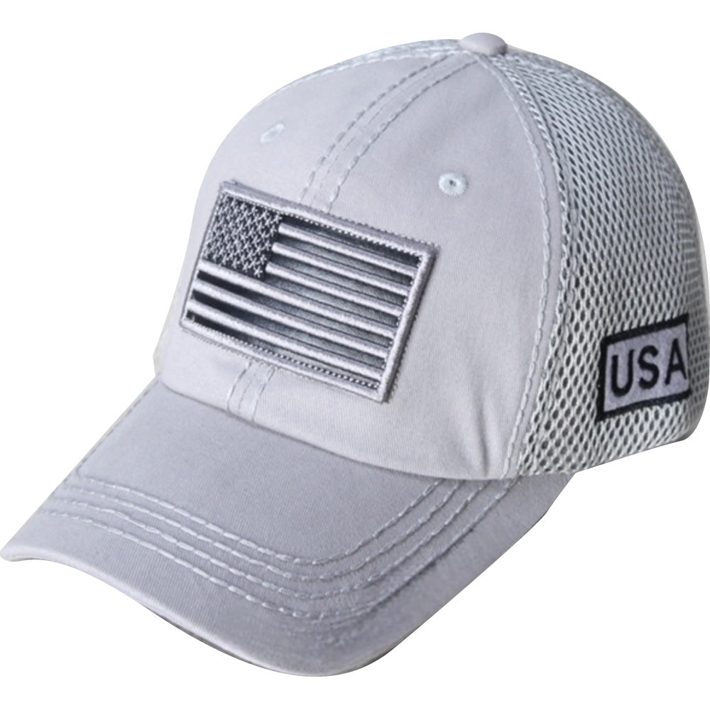 American Flag Multi Position Embroidery Ball Caps