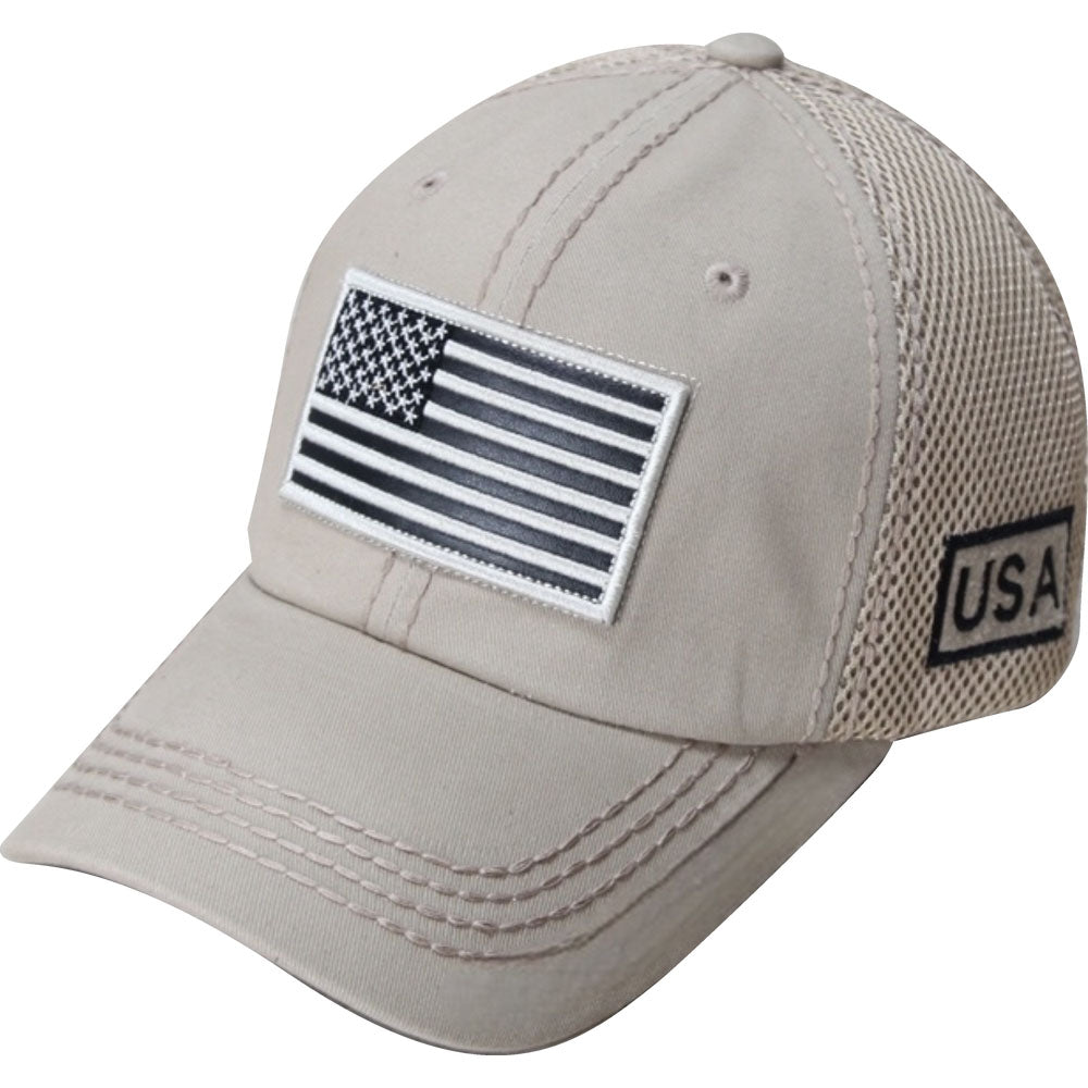 American Flag Multi Position Embroidery Ball Caps