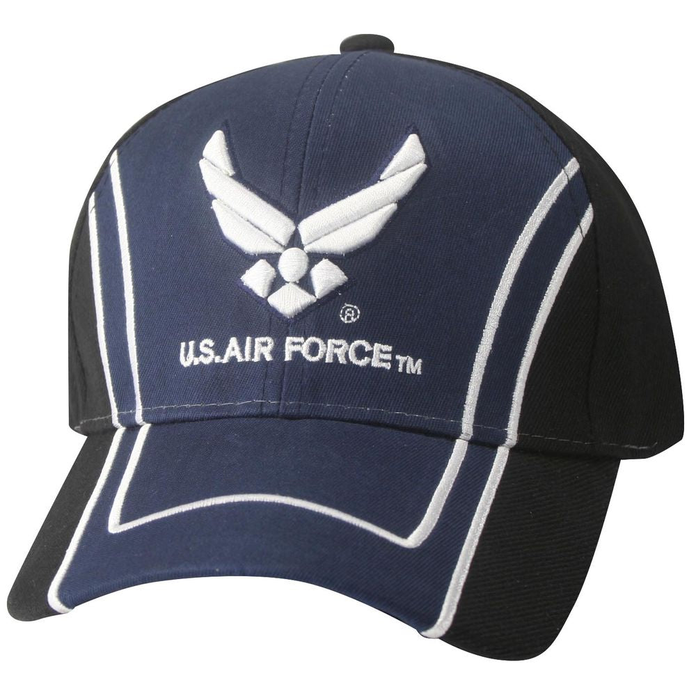 U.S. Air Force Symbol Logo 3D Embroidered Blue Ball Cap