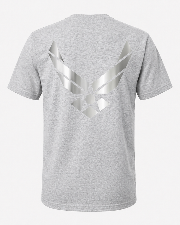 Air Force T-Shirt with Reflective Emblem