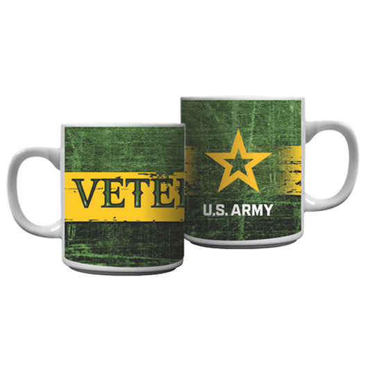 US Army Veteran Ceramic Mug 15 oz