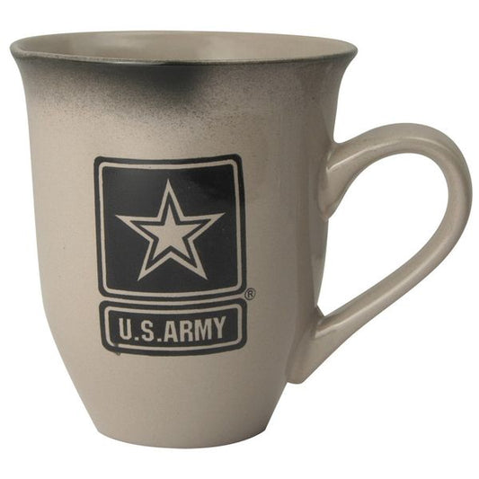 U.S. Army Star on 16 oz. Cream Latte Mug