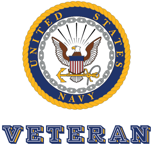 United States Navy Veteran Decal