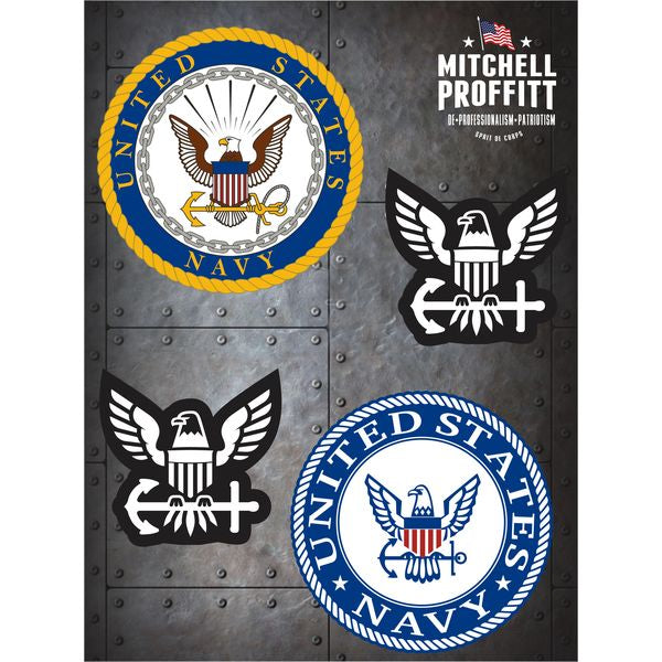 Navy Sticker Sheet Sticker