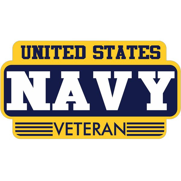 United States Navy Veteran Sticker