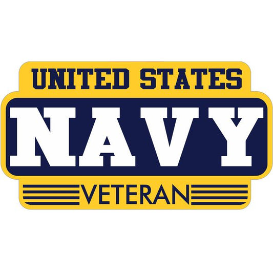 United States Navy Veteran Sticker