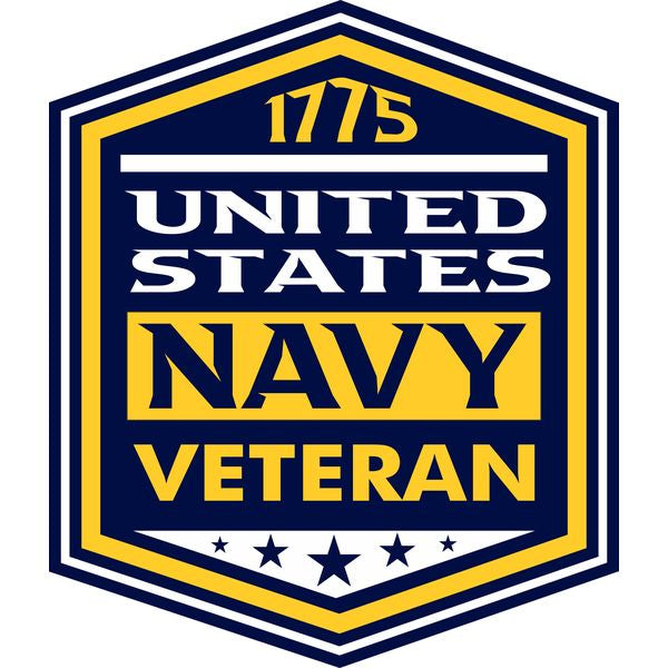 United States Navy Veteran 1775 Sticker