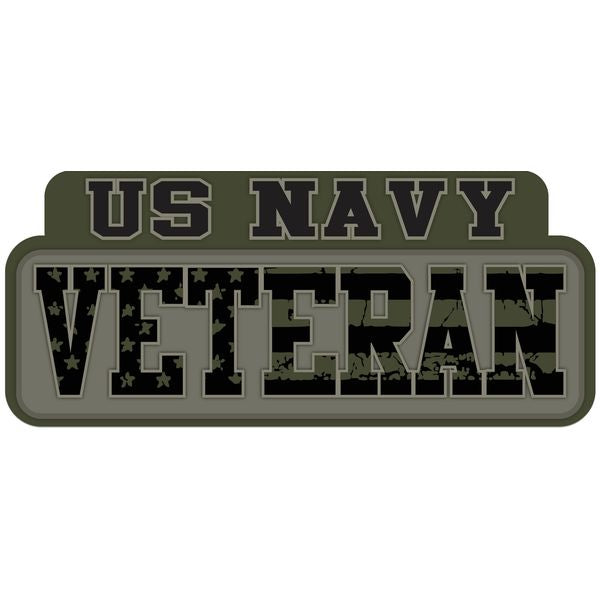 United States Navy Veteran Camo Sticker