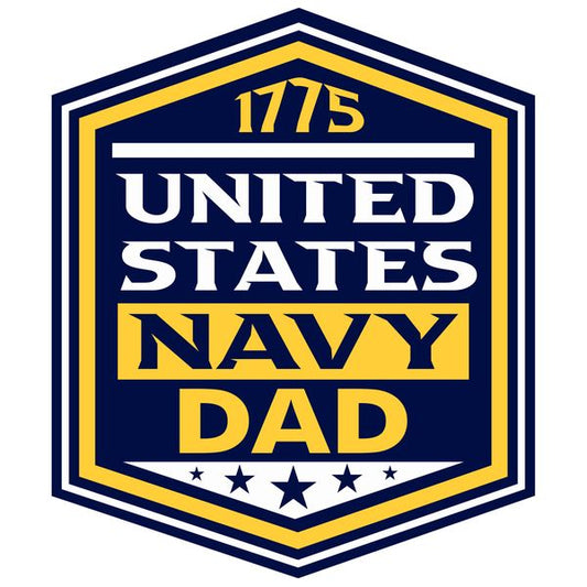 United States Navy Dad 1775 Sticker