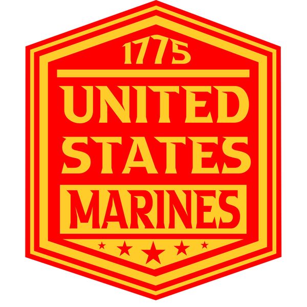 United States Marines 1775 Sticker