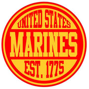 United States Marines Est. 1775 Round Sticker