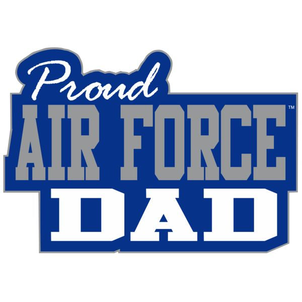 Proud Air Force Dad Sticker