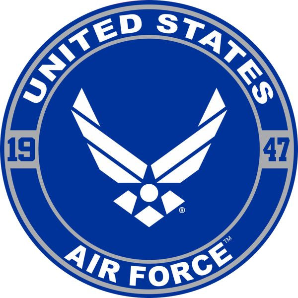 United States Air Force 1947 Round Sticker