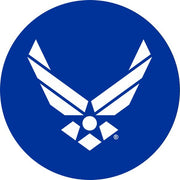 United States Air Force Symbol Round Sticker