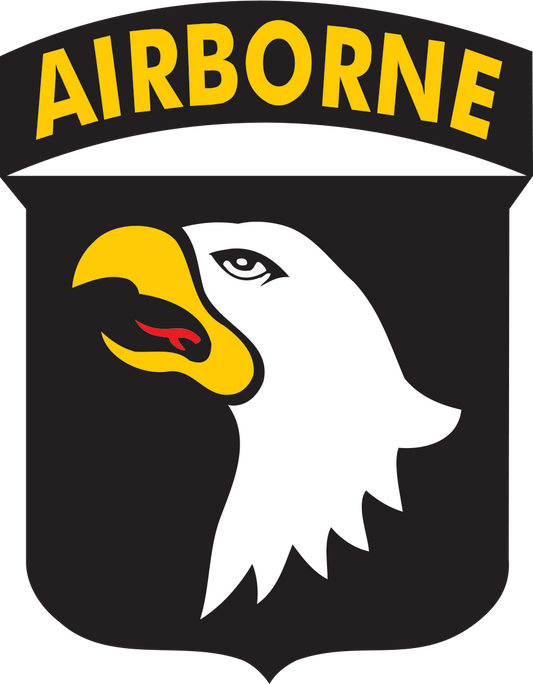 101st ABN Decal Color