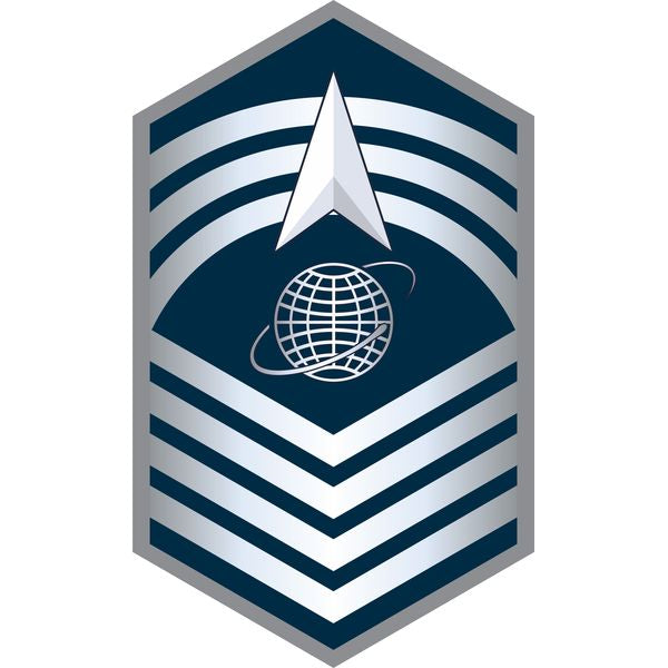 United States Space Force E-9 Chief Master Sergeant Rank Sticker