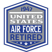 United States Air Force Retired 1947 Sticker