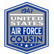 United States Air Force Cousin 1947 Decal