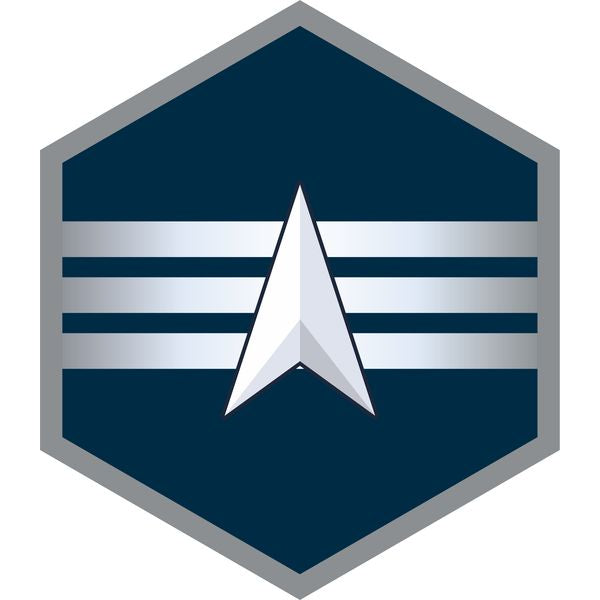 United States Space Force E-4 Specialist Rank Decal