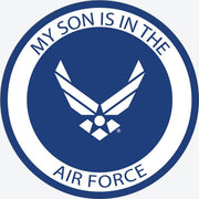 My Son is in the Air Force with Symbol Decal