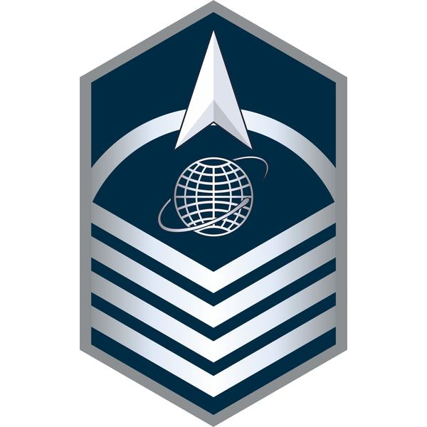 United States Space Force E-7 Master Sergeant Rank Decal