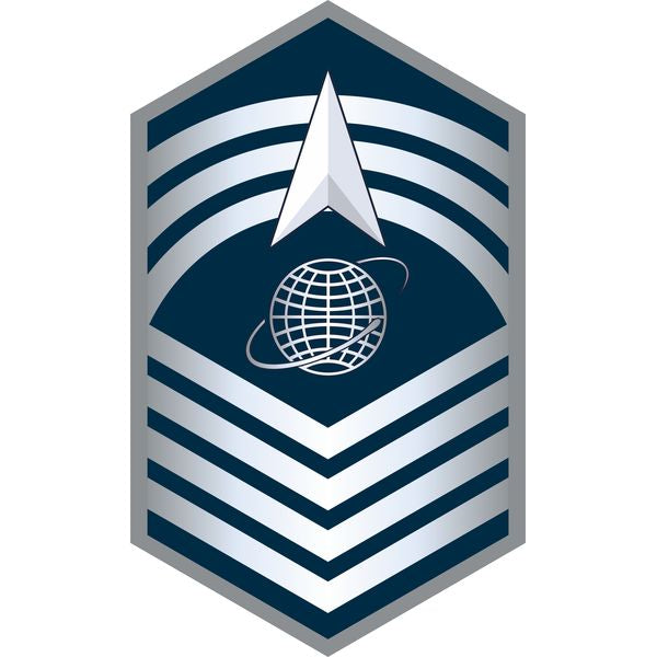 United States Space Force E-9 Chief Master Sergeant Rank Decal