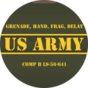 U.S. Army Grenade Round Sticker